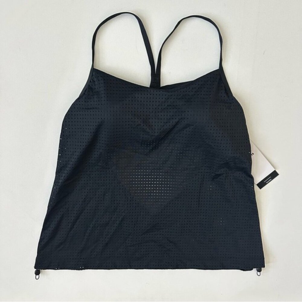 Nike Essential Layered 2-in-1 Tankini Top Size L - Picture 2 of 15